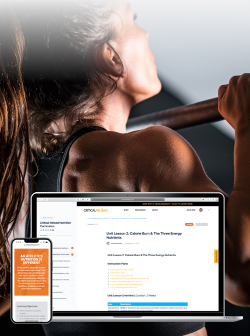 Sports Nutrition Critical Reload Mode 3 Nutrition Wisdom On-Demand