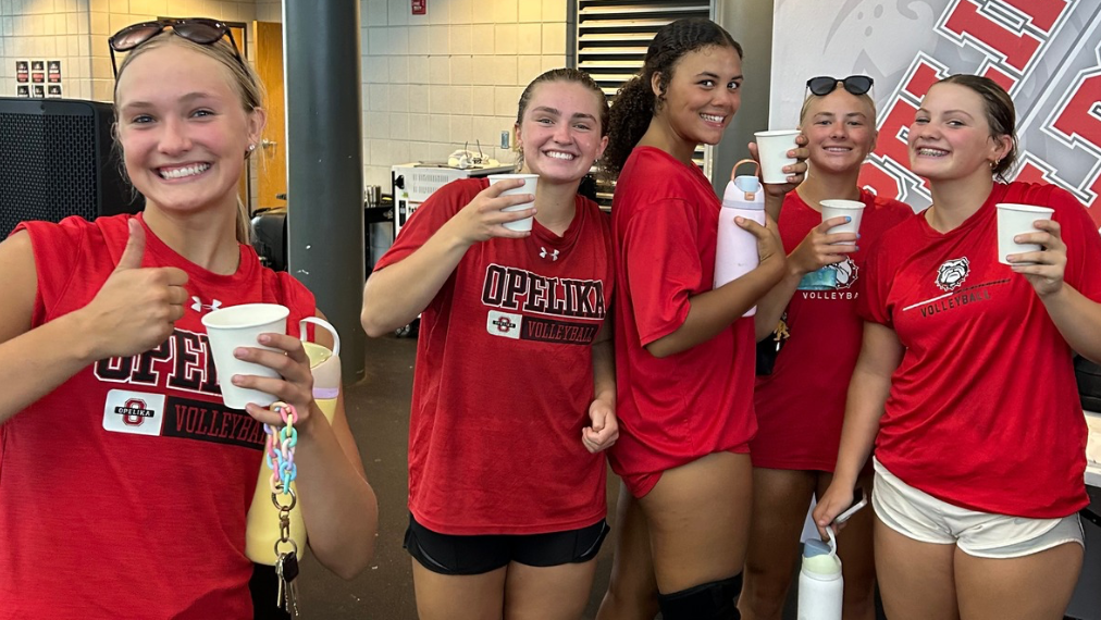 Opelika High School female athletes with Critical Reload